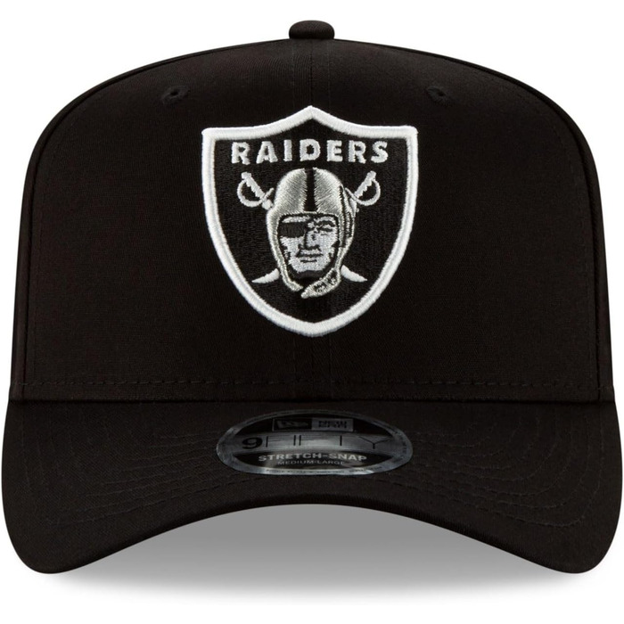 Кепка New Era Oakland Raiders 9fifty Stretch Snap NFL - Чорна (M-L)