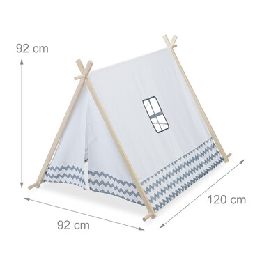 Relaxdays Teepee Tent for Children