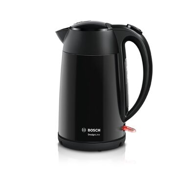 Електричний чайник Bosch DesignLine TWK3P424 бездротовий, 1.7 л, 2400 Вт, червоний (чорний), з індикатором рівня води та захистом від перегріву