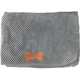 3-Step Pet Staircase, Dog Stairs Bed for Small Dogs 39cm High, Cat Dog Ramp Sofa Box Spring Bed, with Plush Cover, Removable, Washable, 60 (L) x 42 (W) x 39 (H) cm… (Gray 2-Step)