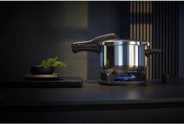Скороварка WMF Perfect One Pot 3 л, індукція, нержавіюча сталь, 2 режими, знімна ручка, для однієї особи