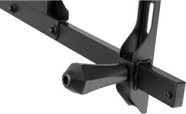 Maclean Tiltable TV Mount for Ceilings & Sloped Roofs - 32-70 Inch TVs, 3m HDMI 2.1a Cable, Remote Control, Up to 35kg, VESA 600x400