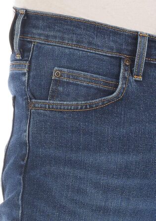 Чоловічі джинси Lee Denver Bootcut Stretch Denim блакитні (36W/30L, Aged Alva) - оригінал