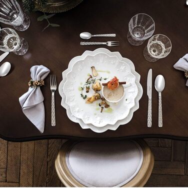 Villeroy & Boch – Boston Cutlery Set, 30 Pieces, 6 Place Settings, Dishwasher Safe, Stainless Steel, Flatware Set, Dinnerware Set, Fork, Knife, 30-Piece Cutlery Set, Stainless Steel Cutlery Set