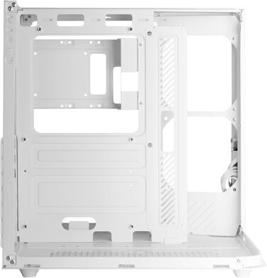 Ігровий корпус Mars Gaming MC-3TCORE MC-INFINIO LITE ATX, панорамне скло, підтримка рідкого охолодження, білий