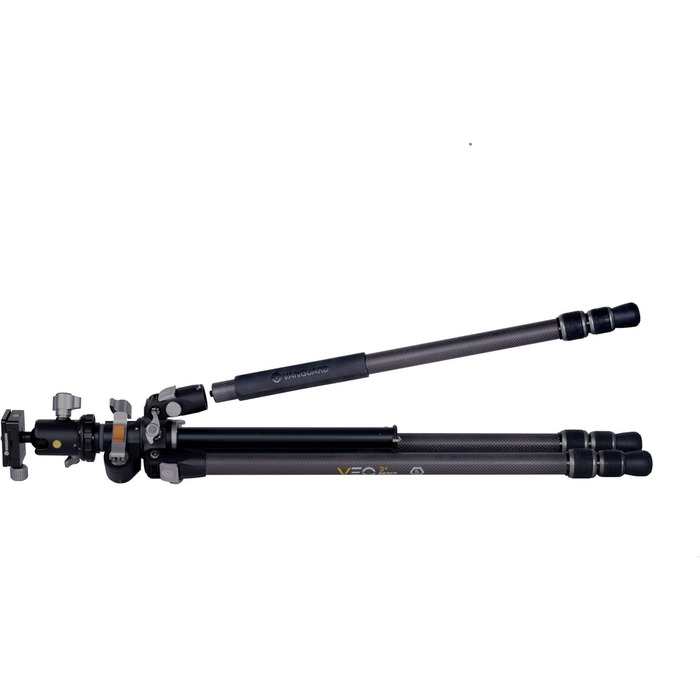 Карбоновий штатив Vanguard VEO 3+ 263CP з відкидною центральною колоною та 3-позиційною кульовою головкою для фото та відео