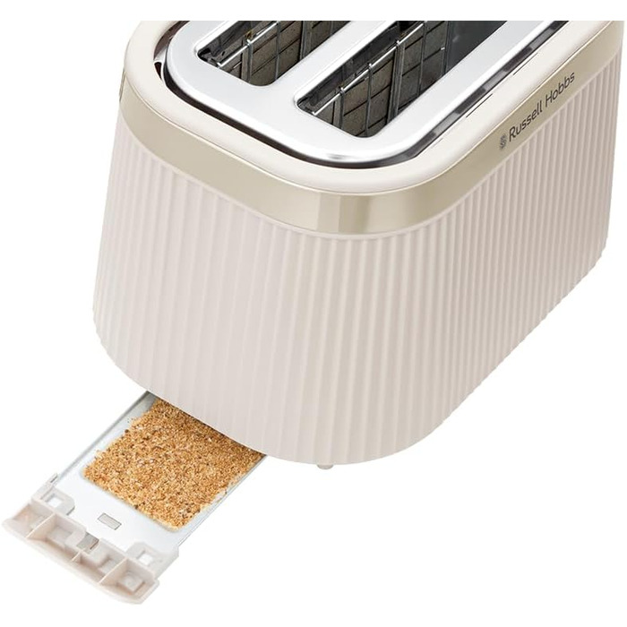 Тостер Russell Hobbs Brontë Stone з 6 рівнями підсмажування, підігрівом та функцією підйому