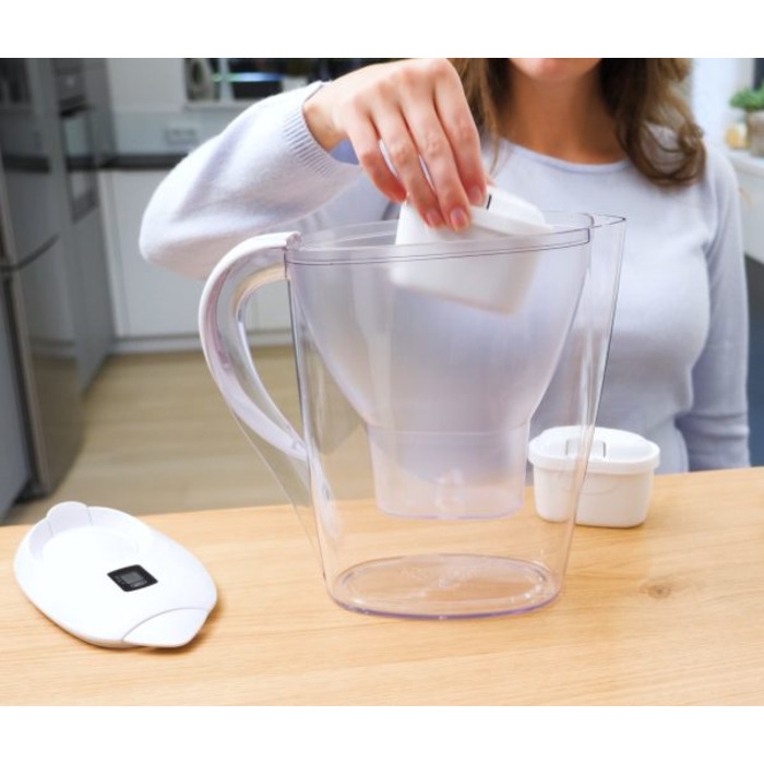 Набір 6 фільтрів для води Aqualogis Pure+ (сумісні з Brita та Dafi) для фільтрувальних глечиків