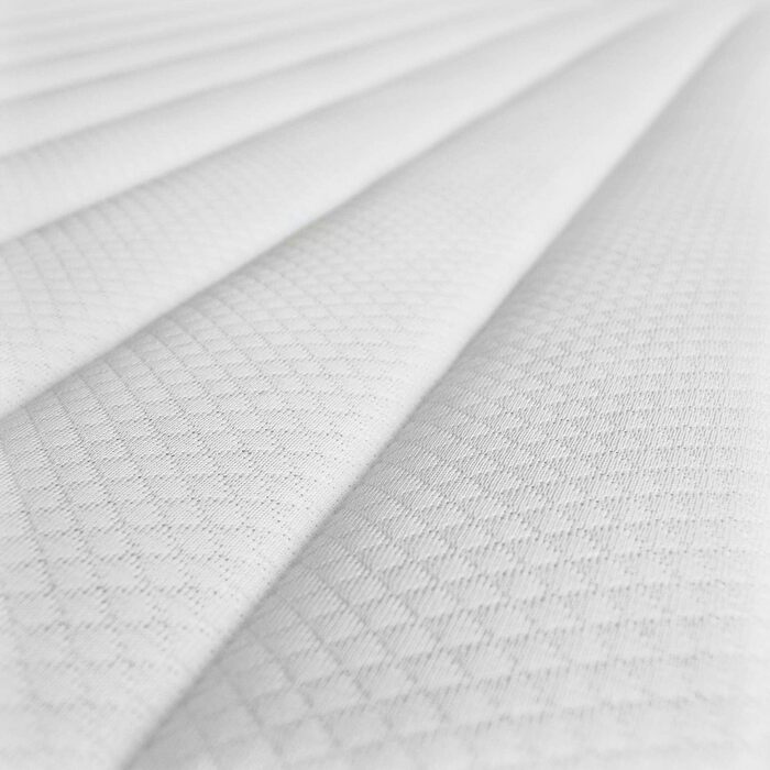 Mr. Sandman Topper 90x190 Mattress Topper for Lying Comfort and Mattress Protection, Cold Foam Topper for All Mattresses and Boxspring Beds, Mattress Topper Soft, Height approx. 5cm