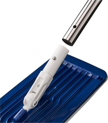 Набір для миття підлоги Formosa 2 з відром з двома камерами | Плоский моп 360° з поворотом | Мікрофібра (2 шт.) | Віджим без рук | Набір для миття підлоги з відром та 2 насадки (моп + 6 насадок)