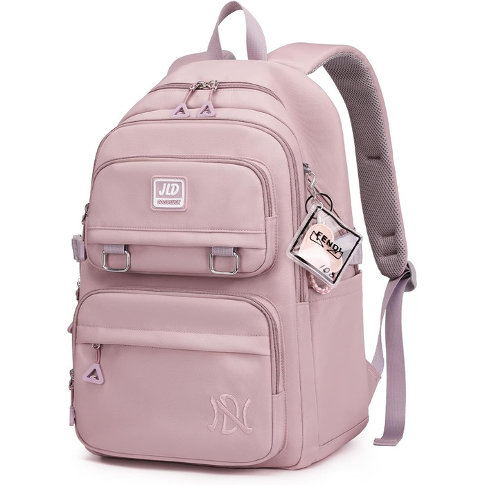 Дитячий рюкзак для дівчаток, рюкзак для підлітків – стильний та водонепроникний, для 3-9 класів, великий, для школи та подорожей, блакитний (8529# фіолетовий)