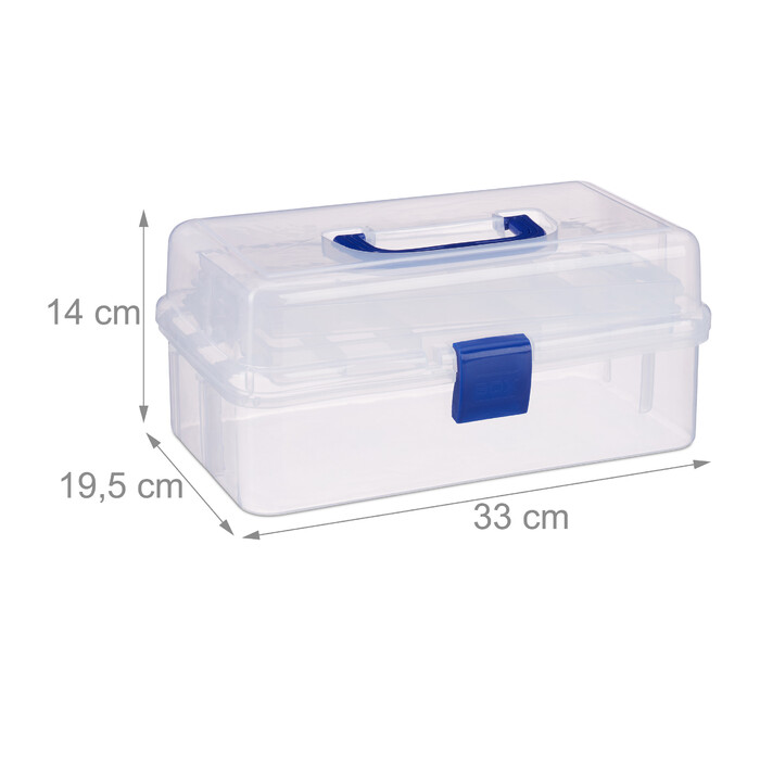 Relaxdays Storage Box with 9 Compartments