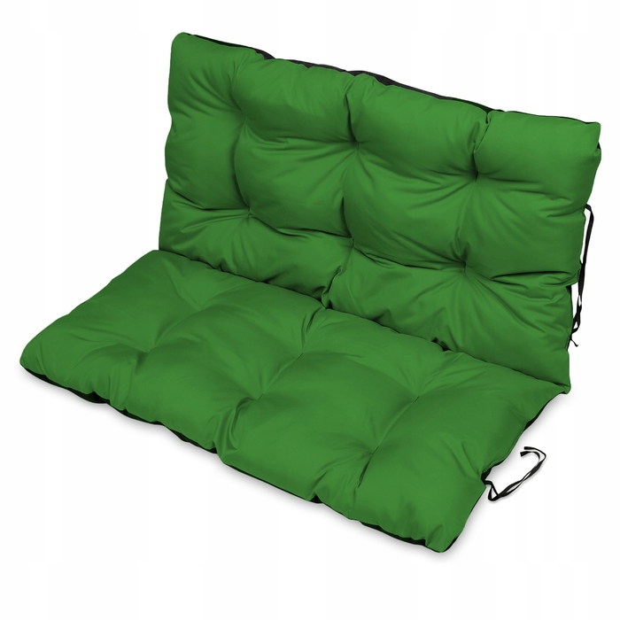Подушка Superkissen24 120 x 110 x 10 см, зелена
