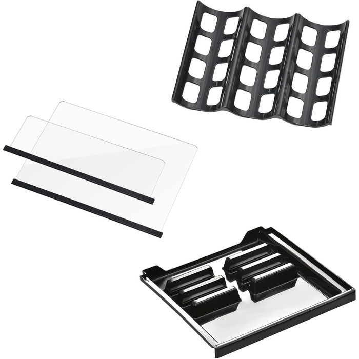 Міні-холодильник 76L з морозильною камерою, чорний, для напоїв та продуктів