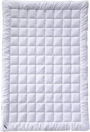 Літня ковдра Billerbeck Wash-Star E22 155x220 см, легка, гіпоалергенна, наповнювач MAGICfill® 95, синтетична холофайбер, з Wash-Egg