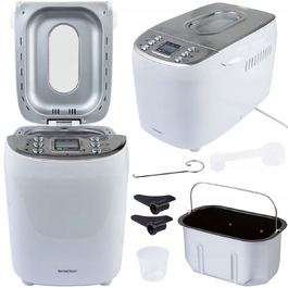 Хлібопічка SilverCrest SBB 850 E1, біла, 850 Вт