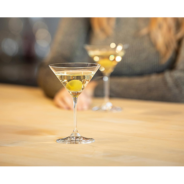 Набір келихів Riedel Vinum Martini (2 шт.), кришталеве скло, для коктейлів, стійке до миття в посудомийній машині, 6416/77 Elegant