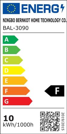 Настінна душова ніша Bernkot з нержавіючої сталі з LED підсвіткою, 90x30 см, водонепроникна, без плитки, для ванної кімнати, матова чорна