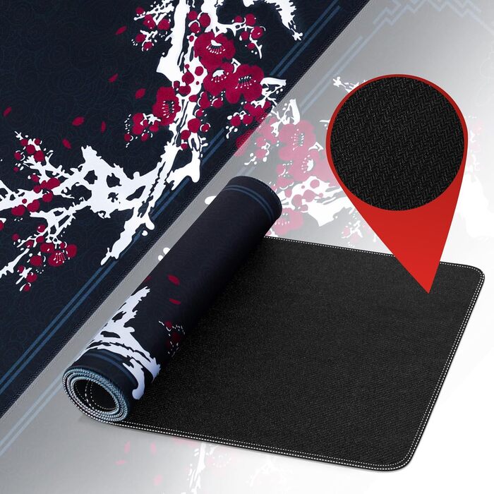 Килимок для миші EFISH Japanische XXL 800x300 мм, водонепроникний, для ПК, MacBook, ноутбука