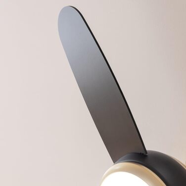 Стельовий вентилятор Cecotec EnergySilence Aero 4265 GoldBlack з LED підсвіткою 18W, діаметр 107 см (42 дюйми), пульт, таймер, 3 швидкості