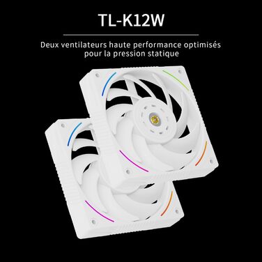 TR Phantom Spirit 120 Digital - Кулер для CPU з цифровим дисплеєм, 7 теплових трубок, сумісний з AM4/AM5/Intel lga1851/1700/1150/1151/1200/2011