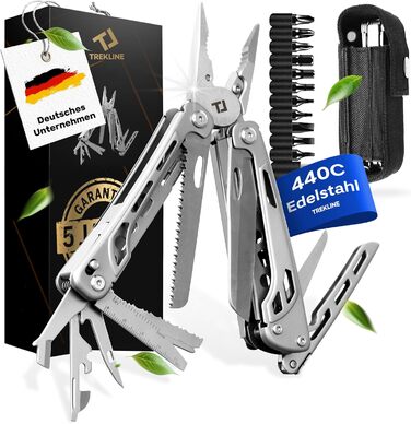 Мультитул Forge Pro Standard: 28 функцій, нержавіюча сталь. Мультифункціональний ніж для кемпінгу та виживання