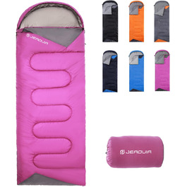 Lightweight Waterproof Sleeping Bag for Adults - Cold Weather Camping & Hiking | Compression Bag Included