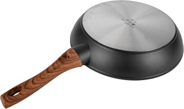 Сковорода з антипригарним покриттям для індукційних плит, Ø 20 см - антипригарна сковорода для всіх типів плит (газ, електрика)