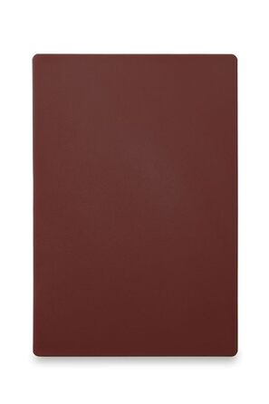 HENDI Cutting Boards, HACCP Compliant, Reversible, for Roasts, 600x400x(H)18mm, HDPE 500 Plastic, Brown