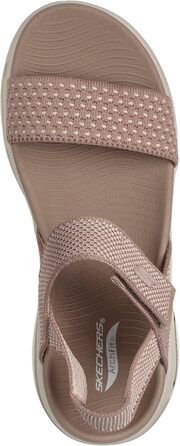 Сандалі жіночі Skechers Go Walk Arch Fit - Polished Sand, 40 EU, коричневі