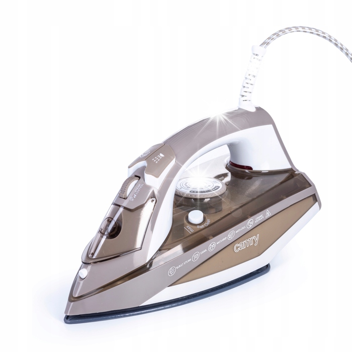 Парова праска CAMRY CR 5018 3000W з керамічною підошвою, вертикальне прасування