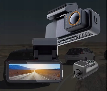 Автомобільний відеореєстратор Fastcam M9 4K UHD з Wi-Fi, кутом огляду 170° та задньою камерою