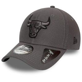 Кепка New Era Chicago Bulls 39Thirty Stretch NBA Сіра L-XL