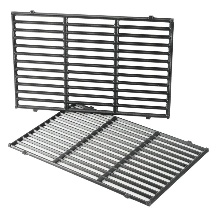 Решітка для гриля Weber Genesis 300 серії Onlyfire, емальований сталь, заміна 7524/7528, 49,5x32 см