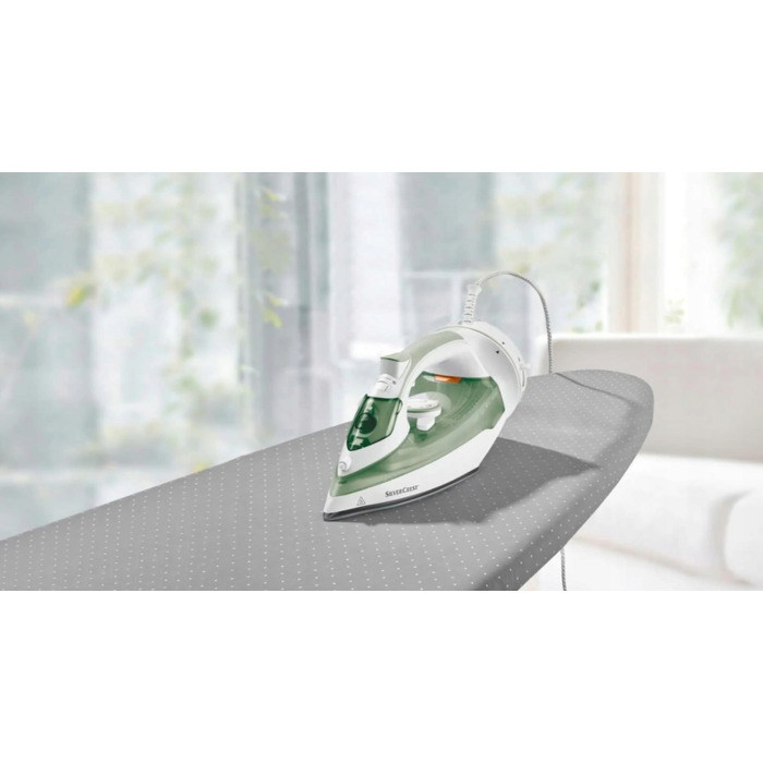Бездротова парова праска SILVERCREST SDBK 2400 E1, 2400 Вт, зелена
