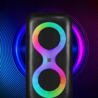 Портативна Bluetooth-колонка для караоке Manta ERIS X-Bass 100 Вт, з мікрофоном та пультом керування