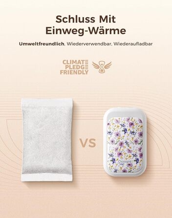 Електричні грілки для рук OCOOPA AI з магнітом, 5000mAh, 2 шт., ультратонкі, для жінок, подарунок, зима