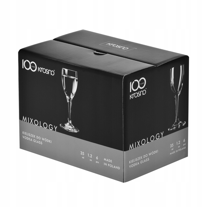 Набір стопок для горілки Krosno Mixology 35 мл, 9956 (6 шт.)