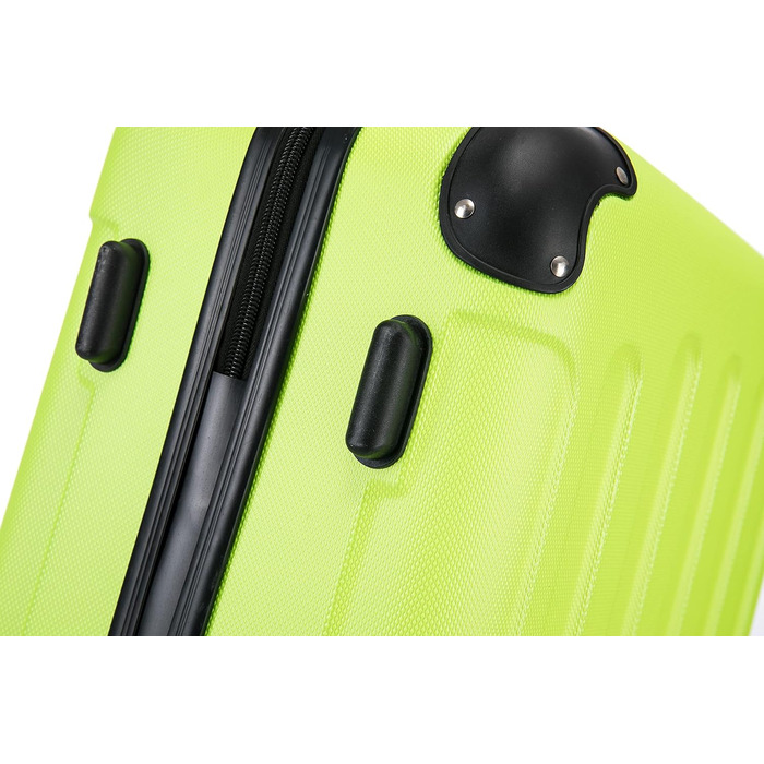 Набір валіз Flexot® F-2045 (3 шт.) з твіринговими колесами, ручна поклажа, 16 кольорів, бордовий кейс, валіза-троллей, набір валіз з твердим корпусом