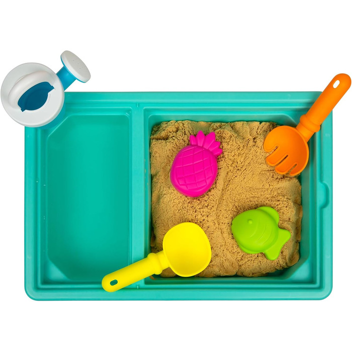 Playgro Sand and Water Table Outdoor Toy – Toddler Activity Table Sandbox Toy Sensory Table Summer Toy Beach Table 5-Piece Accessory Set for Baby Kids Girls Boys