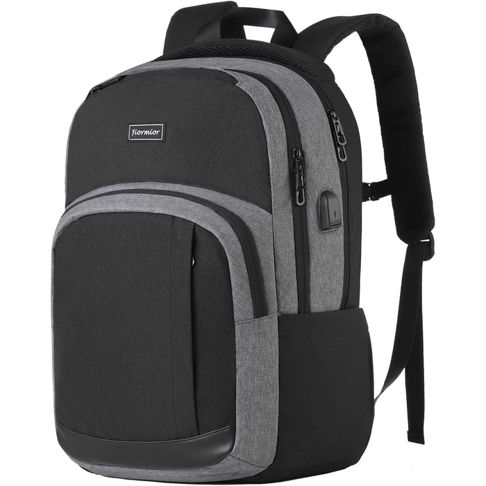 Рюкзак для підлітка/чоловіка/жінки, 35л, USB-порт, 15.6