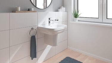 GROHE Start Soap Dish with Holder (Material: Glass/Metal, concealed mounting), chrome, 41193000