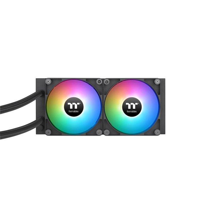 Система водяного охолодження Thermaltake TH360 V2 Sync AIO з LCD 2.1' (480x480), 3x 120mm ARGB вентилятори, сумісна з Intel LGA1851/1700 та AMD AM5/AM4, чорний колір