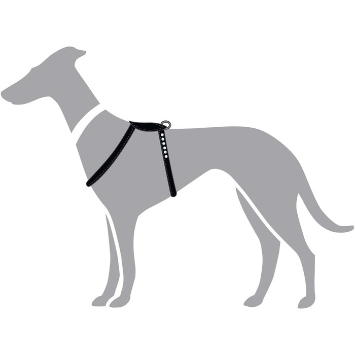 Нашийник для собак HUNTER Round & Soft Canadian UP, колір: Cognac, м'яка, еластична шкіра, прошитий по колу, щадний до хутра, екологічний, Made in Germany, розмір: S/1 S/1 cognac