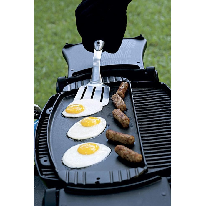 Weber-Stephen 6645 Compact Grill Tool Set, 2-Piece, Stainless Steel, Black