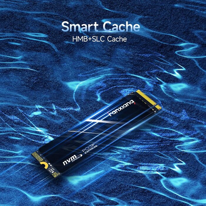 SSD накопичувач Fanxiang NVMe 1TB, M.2 PCIe Gen4x4, 4750 MB/s для ПК та ноутбука