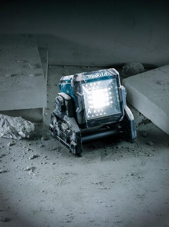 Світлодіодний акумуляторний прожектор Makita ML003G 18-40V, 1100 лм, 2 режими яскравості, IP65, поворот 240°, без акумулятора та зарядного