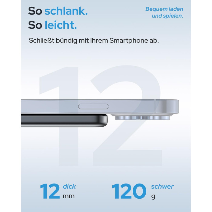 Powerbank TRKOY MagSafe 5000mAh з бездротовою зарядкою та USB-C, сірий колір, для iPhone 17/16/15/14/13/12