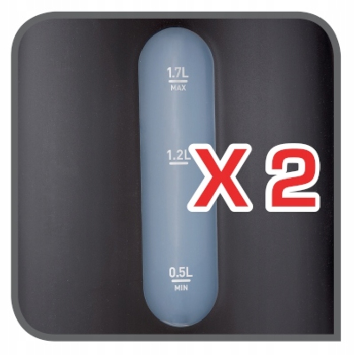 Електричний чайник Tefal KO330830, 2400 Вт, 1,7 л, чорний