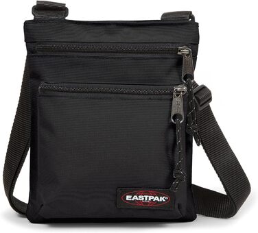 Сумка на плече EASTPAK RUSHER, 122 см, 11.8 л, чорна